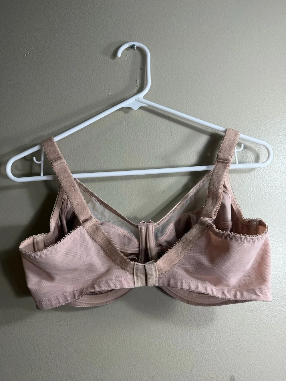 Goddess 36DDD Blush Satin Full Coverage Underwire Bra